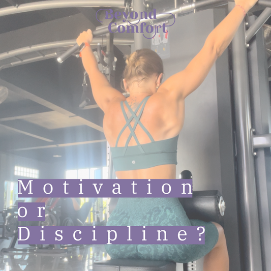 motivation or discipline? Importance in well-being journey